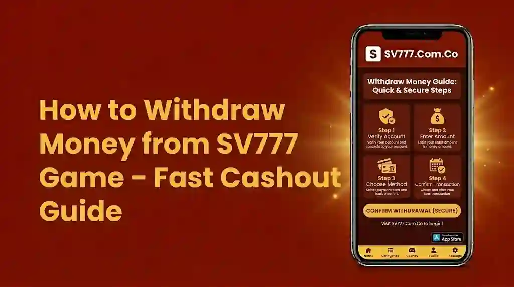 How to Withdraw Money from SV777 Game